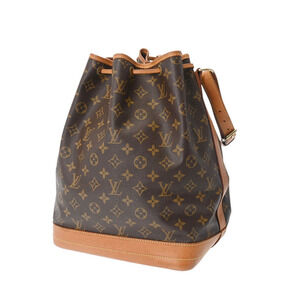 Louis Vuitton Bag Monogram Canvas Brown Noe Shoulder